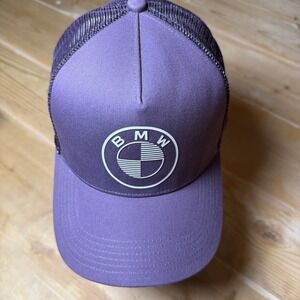 BMW Freud OEM Trucker Mesh Hat Cap Purple